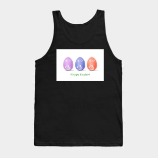 Happy Easter Greeting Card Tank Top